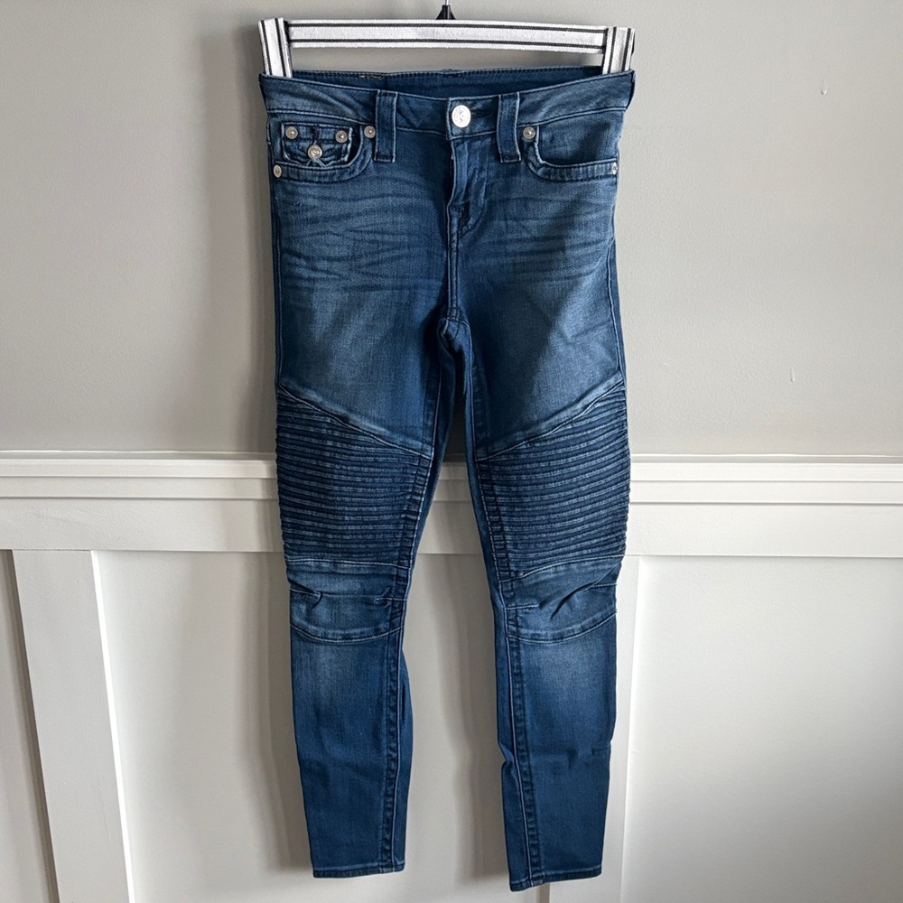 True Religion Moto Skinny Jeans
